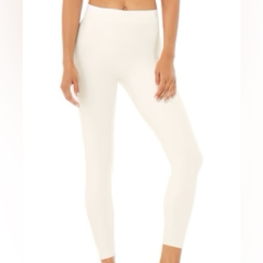 Alo Yoga - Airlift High-Waist 7/8 Corset Legging in Ivory Size XS - Picture 4 of 4